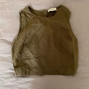 Nicholas Lou crop vest